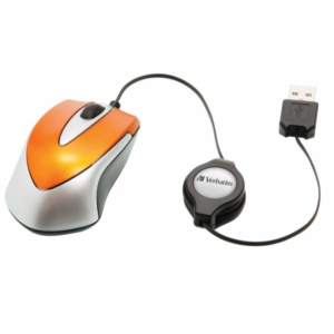 RATON OPTICO GO MINI TRAVEL NARANJA
